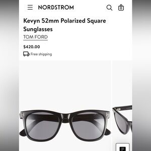 Tom Ford Kevyn 52mm Sunglasses